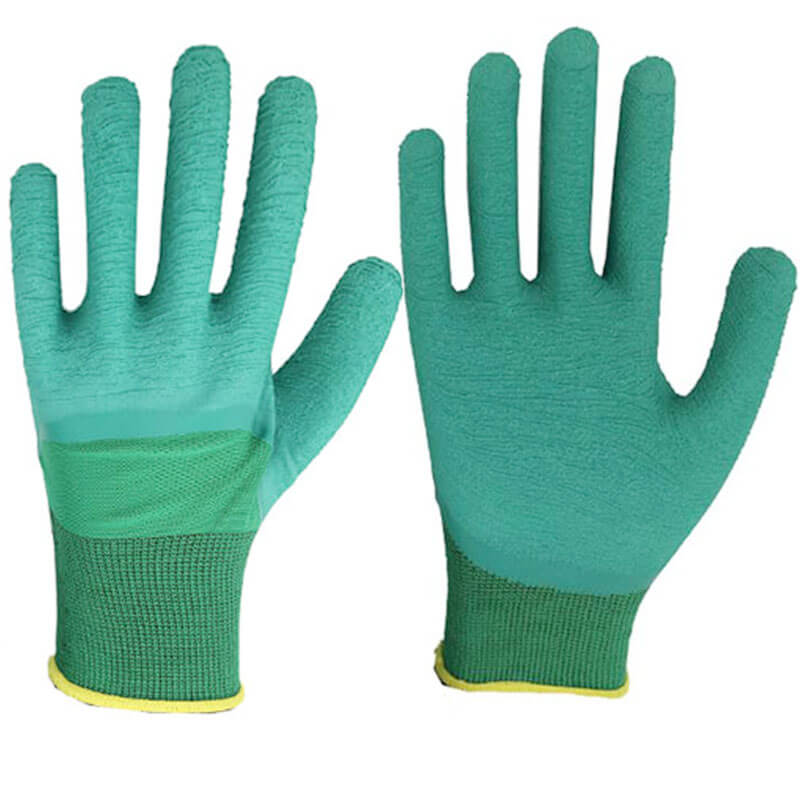 latex coated gloves wholesale