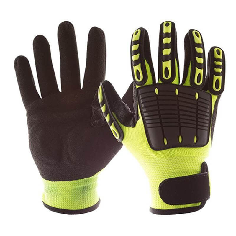High Visable Anti Vibration Gloves