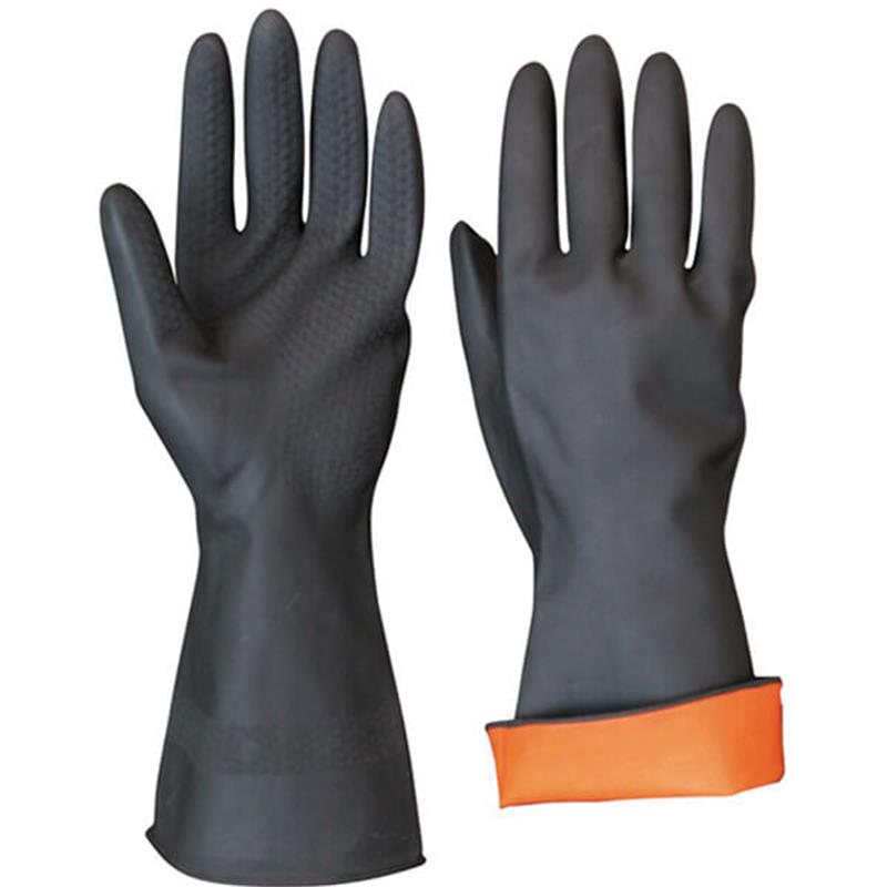 latex chemical resistant gloves