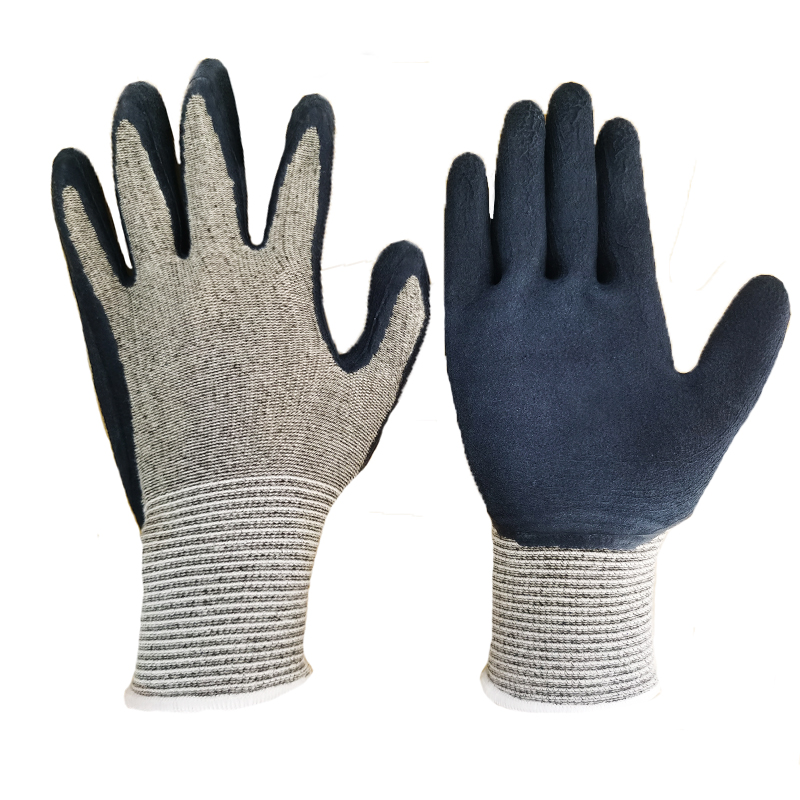 latex foam coated gloves